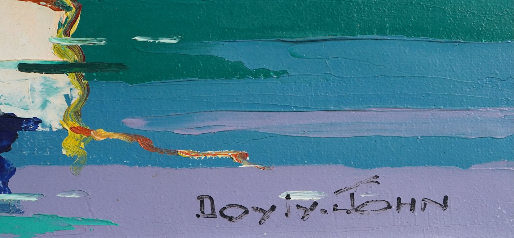 Cecil Rochfort D'Oyly John, 1906-1993, 'Mistral Time off French Coast at Cap d'Antibes'